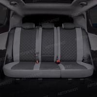 Чехлы Автопилот Экокожа Ромб на Opel Corsa D 2006-2014 г.в. Чехлы Автопилот Экокожа Ромб на Opel Corsa D 2006-2014 г.в.