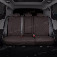 Чехлы Автопилот Экокожа Ромб на Opel Corsa D 2006-2014 г.в. Чехлы Автопилот Экокожа Ромб на Opel Corsa D 2006-2014 г.в.