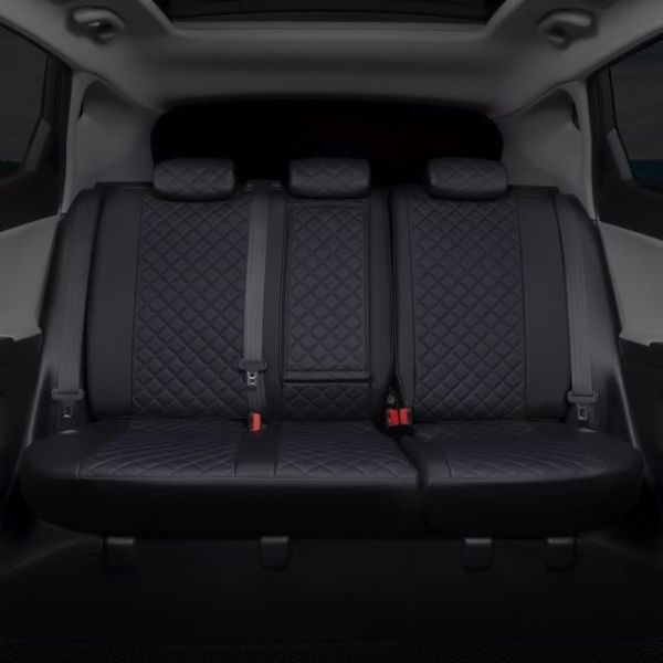 Чехлы Автопилот Экокожа Ромб на Opel Corsa D 2006-2014 г.в. Чехлы Автопилот Экокожа Ромб на Opel Corsa D 2006-2014 г.в.