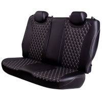 Чехлы Премиум Экокожа Байрон Ромб на Chevrolet Lanos Чехлы Премиум Экокожа Байрон Ромб на Chevrolet Lanos