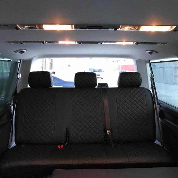 Чехлы Автопилот на Volkswagen Transporter T6 (8 мест) с 2015+ Чехлы Автопилот на Volkswagen Transporter T6 (8 мест) с 2015+