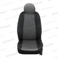 Чехлы Автопилот Алькантара Ромб на Renault Koleos 2008-2016 г.в. Чехлы Автопилот Алькантара Ромб на Renault Koleos 2008-2016 г.в.