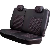 Чехлы Экокожа Турин Ромб на Hyundai Getz 2002-2011 г.в. Чехлы Экокожа Турин Ромб на Hyundai Getz 2002-2011 г.в.