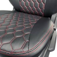 Чехлы Экокожа Ромб на Renault Arkana Чехлы Экокожа Ромб на Renault Arkana